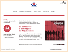 Tablet Screenshot of centroatlantico.pt